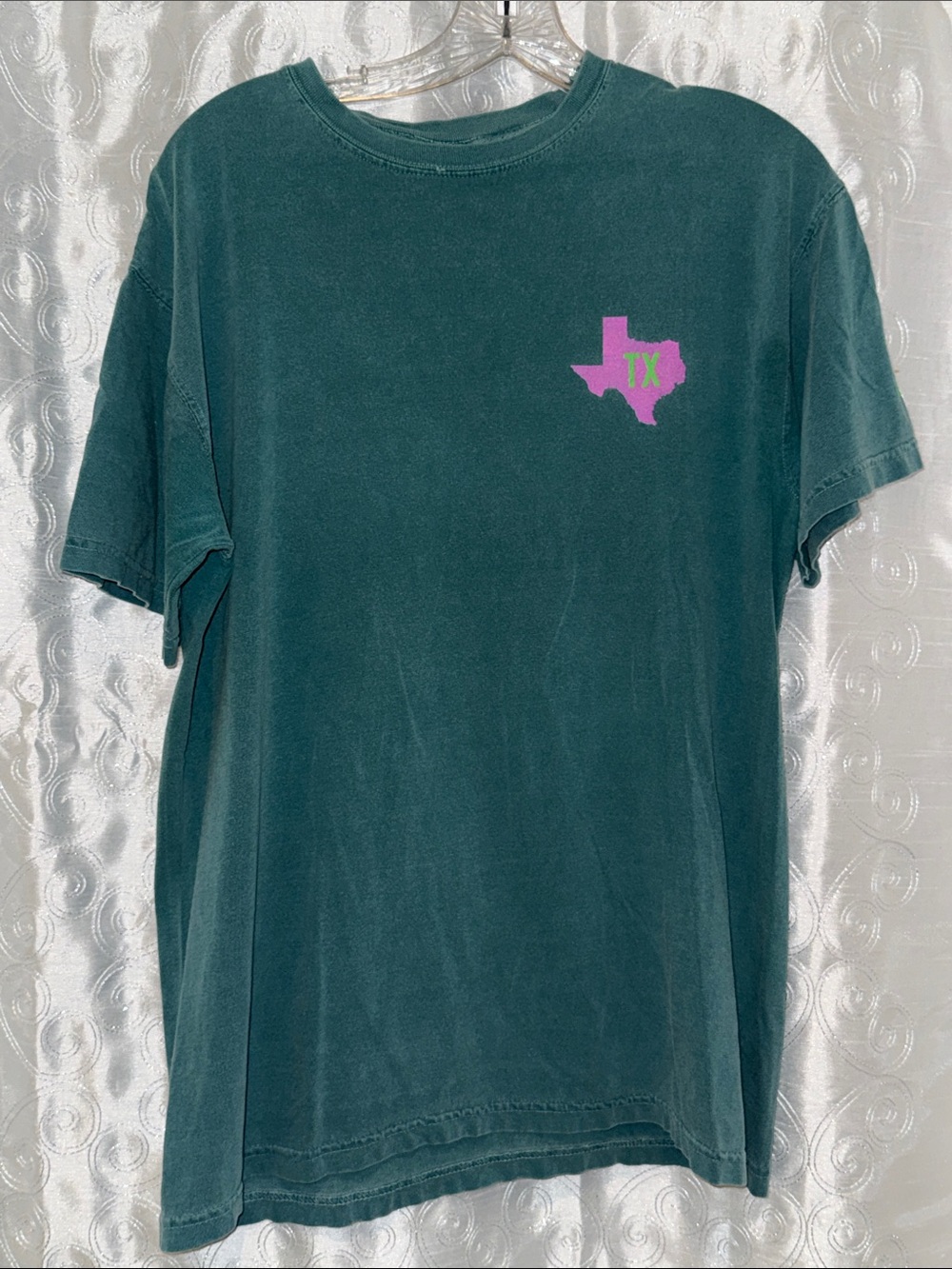 Comfort Colors Deep In The Heart of Texas Graphic Tee Adult Size Medium 🔥 C2